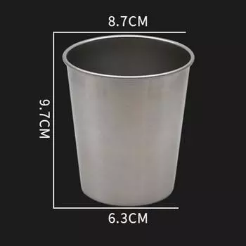 Кружка из нержавеющей стали 230/360/500/600 мл для бара, кофейни, чая, кружки для кофе, вина, пива, молока, домашней кухни, барных принадлежностей 230ML