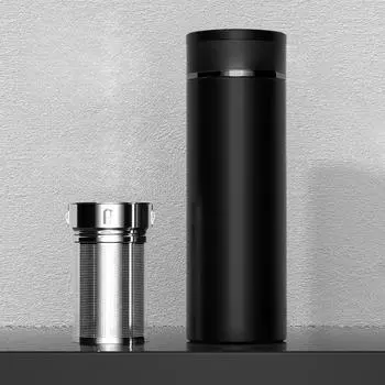 Кружка из нержавеющей стали 316, автомобильный мужской подарок, чайный фильтр, чашка для воды для бизнеса и офиса 500ml