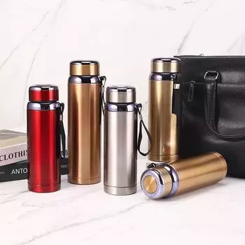 Кружка из нержавеющей стали 316, большая емкость, чашка для воды для мужчин и женщин, удобная чашка для путешествий на открытом воздухе, спортивный чайник 600ml