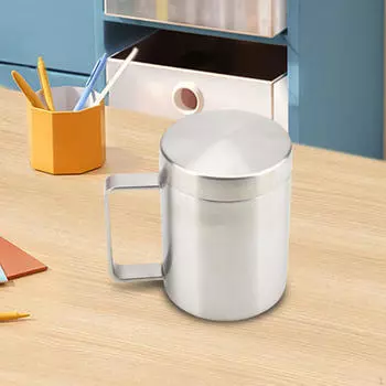 Кружка из нержавеющей стали, чашка для напитков, подарки на новоселье, герметичная для путешествий, двухслойная 250ml