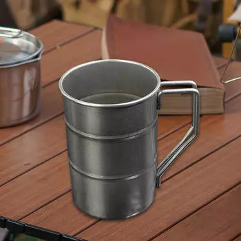 Кружка из нержавеющей стали для кемпинга и активного отдыха 360ml Gold