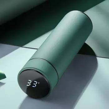 Кружка из нержавеющей стали, высококачественная детская чашка для воды с цифровым дисплеем, милые умные чашки для студентов. 480ML