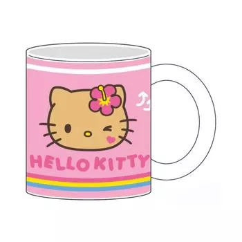 Кружка K Company Hello Kitty Розовая (Серия для загара) KTHI-MG-PK