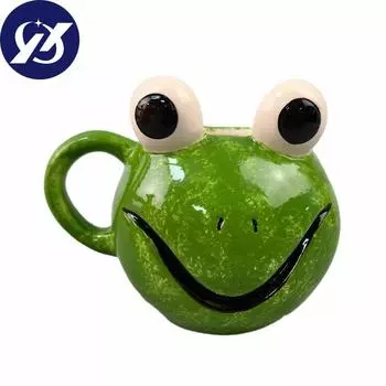 Кружка Керамическая чашка Лягушка Забавный подарок на день рождения онлайн Красная чашка для пары