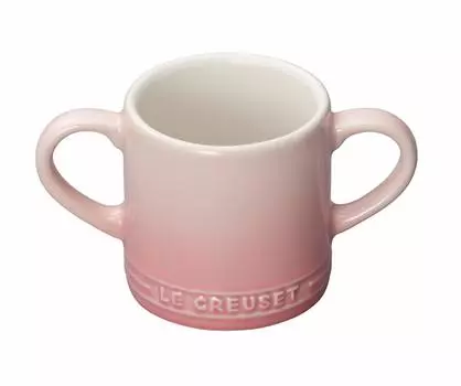 Кружка Le Creuset Детская кружка молочно-розового цвета Подарок для малышей Подарок для девочек в японском стиле [Авторизованный продукт]