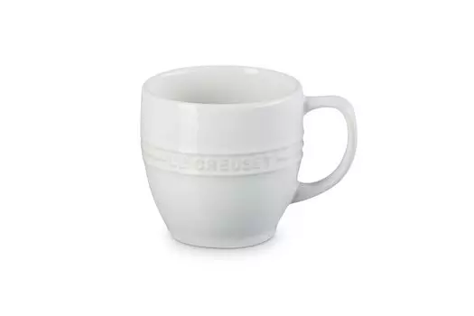 Кружка Le Creuset Leger 350 мл, белая, термостойкая, морозостойкая, безопасная для микроволновой печи, японская [Авторизованный продукт] белый