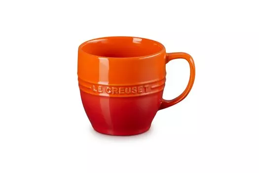 Кружка Le Creuset Leger 350 мл оранжевая, термостойкая, морозостойкая, безопасная для микроволновой печи, японская [Авторизованный продукт] оранжевый