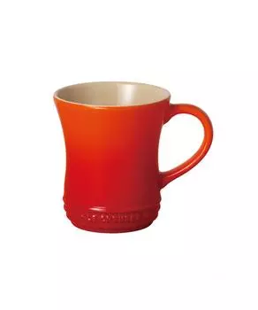 Кружка Le Creuset Mug 280 мл, оранжевая, подходит для использования в микроволновой печи, японская (S) Термостойкий Холодостойкий [Авторизованный продукт] оранжевый