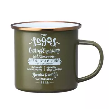 Кружка LOGOS Classico Holo 81280061 (оливковый) оливковый