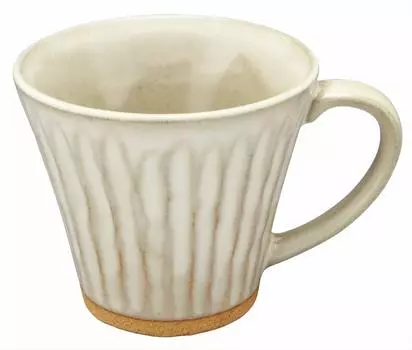 Кружка Mino Ware Sogi, белая глазурь, сделано в Японии 132-8005 белый