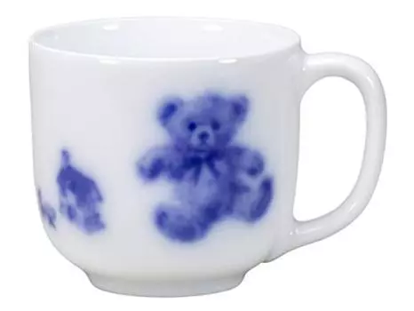 Кружка «Мой маленький медведь» из бумаги Toen Washi [упаковка Okura] белый