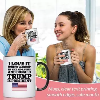 Кружка Мультфильм Simples Текст One Size белый