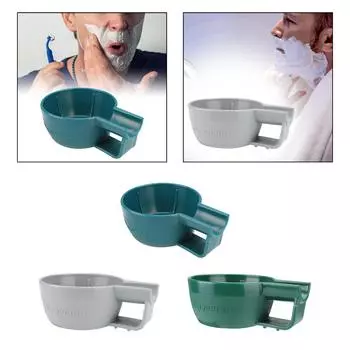 Кружка-мыло, прочная чашка для влажного бритья для мужчин, подарков на День святого Валентина серый