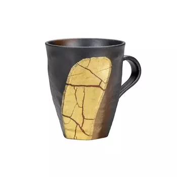 Кружка Nakamaru Kutani Ware сусальным золотом K8-867