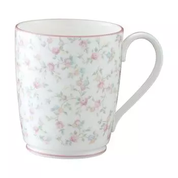 Кружка Noritake 295 куб. см. Милая роза, костяной фарфор, подходит для микроволновой печи T97280/9940