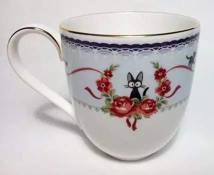 Кружка Noritake 310cc Kiki s Delivery Service, синий костяной фарфор MJ58186/H-613L