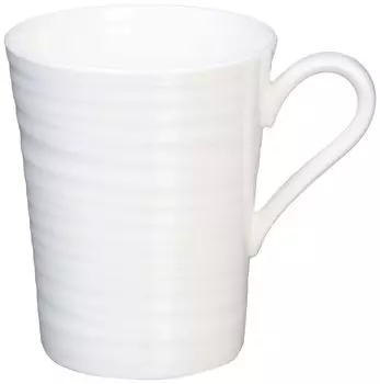 Кружка Noritake 315 куб. см Conjunto безопасна для микроволновой печи, пригодна для посудомоечной машины, 1 шт., белый костяной фарфор 93955C/4943
