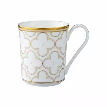 Кружка Noritake 395cc Trefolio Gold 1 шт., золотой костяной фарфор, прибл.. Т93656/4945 золотой