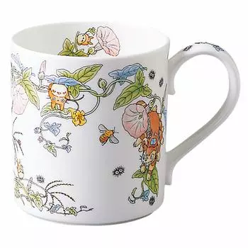 Кружка Noritake 400 куб. см My Neighbor Totoro Hirugao Edition, безопасна для микроволновой печи, 1 шт., костяной фарфор T97265/4660-4