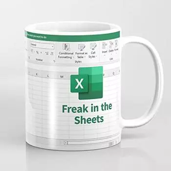 Кружка с электронными таблицами, забавные подарки для женщин, мужчин, кружка бухгалтера, чашка на день рождения, 11 унций 401-500ml