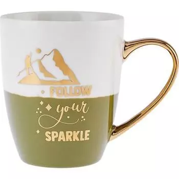 Кружка с блестками 350 мл