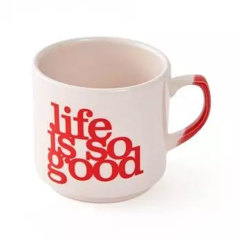 Кружка с надписью Retro Time Life Is So Good