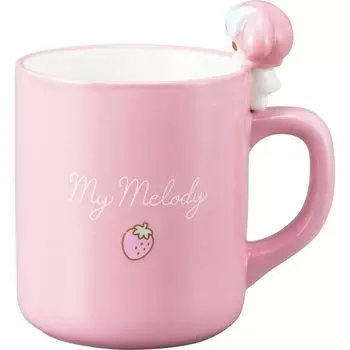 Кружка San Art Sanrio My Melody с фигуркой My Melody Nokkari 260 мл Разные товары Товары Sanrio Gift Present (САНРИО) приблизительно. SAN4211-3