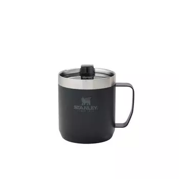 Кружка Stanley Classic Vacuum Camp 350 мл, матово-черная, легендарная кружка Camp 10-09366-006 [Товар]