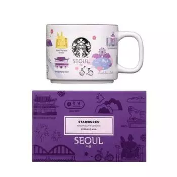 Кружка Starbucks Korean Mug Cup - Hello Seoul/Jeju/Gyeonggi/Busan City Mug&Tumbler (10 вариантов) Busan
