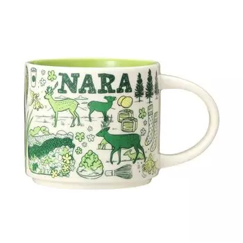 Кружка Starbucks Starbucks 2021 NARA Nara Been There Series 414 мл