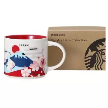 Кружка Starbucks Starbucks Pottery Mug 2017 You Are Here Collection JAPAN 414ml Japan Limited