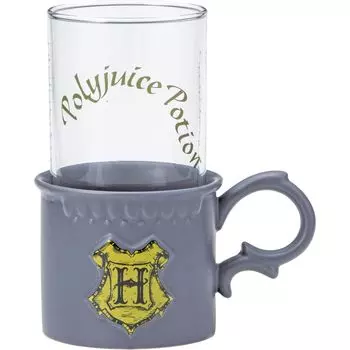 Кружка стеклянная для зелья оборотного, посуда, диаметр, разное, Гарри Поттер san4158 Гарри Поттер и набор, ок.. 7см, Товары, Товары, Посуда,