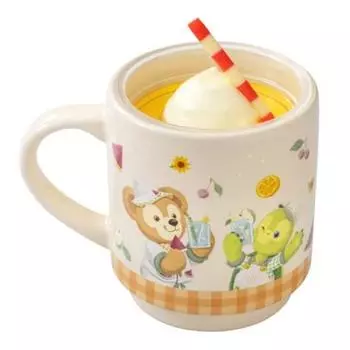 Кружка-сувенир Duffy Friends Вкусный летний сюрприз 2022 DisneySea Диснеевские товары Сувенир и [Только для Токио]