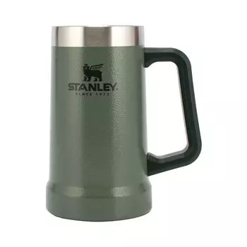 Кружка-термос Stanley Adventure зеленая с большой ручкой 0,7 л 10-02874-033 [Товар]
