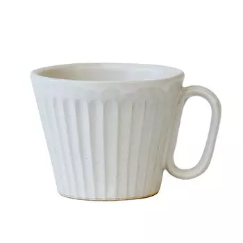 Кружка Wired Beans Кружка Wired Beans прослужит всю жизнь Кружка Kasama Yaki Shinogi 240 мл, белая матовая