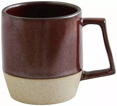 Кружка World Create viv Hasami Ware Polygon цвета бордо, примерно H9 20012, размер 8