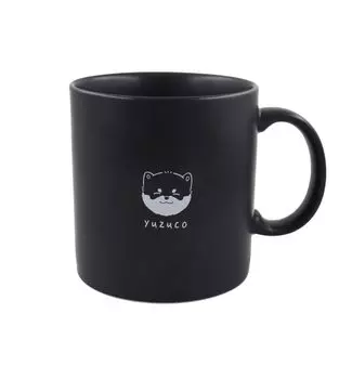 Кружка Yuzuco, 360 мл, кот Сиба-ину, милый подарок большой вместимости, сделано в Японии, ручная работа мастеров (Собака)
