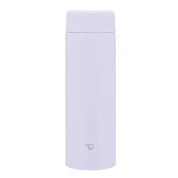 Кружка Zojirushi Mahobin из нержавеющей стали, бутылка для воды, 480 мл, винтового типа, пригодна для мытья в посудомоечной машине, бесшовная, только 2 точки ухода, цвет ледяной фиолетовый SU-AA48-VM