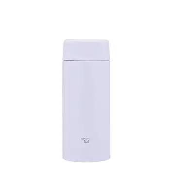 Кружка Zojirushi Mahobin из нержавеющей стали, бутылка для воды, 360 мл, винтового типа, пригодна для мытья в посудомоечной машине, бесшовная, только 2 точки ухода, ледяной фиолетовый SU-AA36-VM