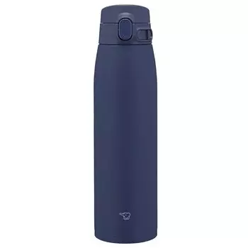 Кружка Zojirushi Mahobin из нержавеющей стали, бутылка для воды, большая емкость 950 мл, однокнопочный тип, бесшовная, только 3 точки обслуживания, цвет морской волны SM-VB95-AM