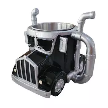 Кружки для кофе Semi-Truck Creative Truck Coffee Cup, кружка для кофе из смолы (красный)