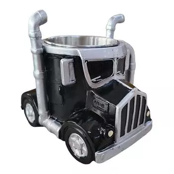 Кружки для кофе Semi-Truck Creative Truck Coffee Cup, кружка для кофе из смолы (синий)
