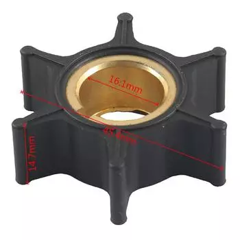 Крыльчатка водяного насоса 19210-ZW9-A32 Подходит для подвесных моторов Honda 8 л.с. 9,9 л.с. 15 л.с. 20 л.с.