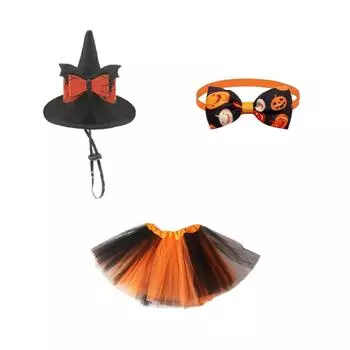 Крыльцо Хэллоуин Красочная Юбка Женский Костюм с Капюшоном One Size