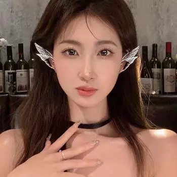 Крылья бабочки-феи, серьги-гвоздики, клипсы для ушей, интегрированные клипсы-косточки для ушей, подвески для ушей, модный ретро-дизайн, трендовые аксессуары