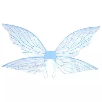 Крылья феи Великобритании Прочные крылья бабочки Крыло ангела принцессы для взрослых женщин девочек чёрный