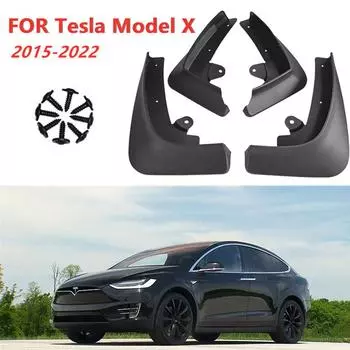 Крыло для Tesla Model X 2015 2016 2017 2018 2022 Fender брызговики брызговики автомобиля 4pcs