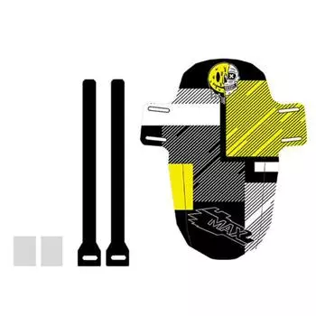 Крыло передней вилки велосипеда Водонепроницаемое Легкое Универсальное МТБ Горный Дорожный Велосипед Защита от Грязи и Брызг Переднего Колеса Брызговик Велосипедные Аксессуары разноцветный