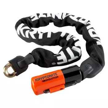KRYPTONITE Lock Evolution Series 4 Integrated Chain 90cm 000808 Black/Orange
