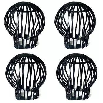 Крыша сливной пластиковый черный слив антиблокировочная круглая решетка балкон наружный дождеприемник бытовой желоб защита